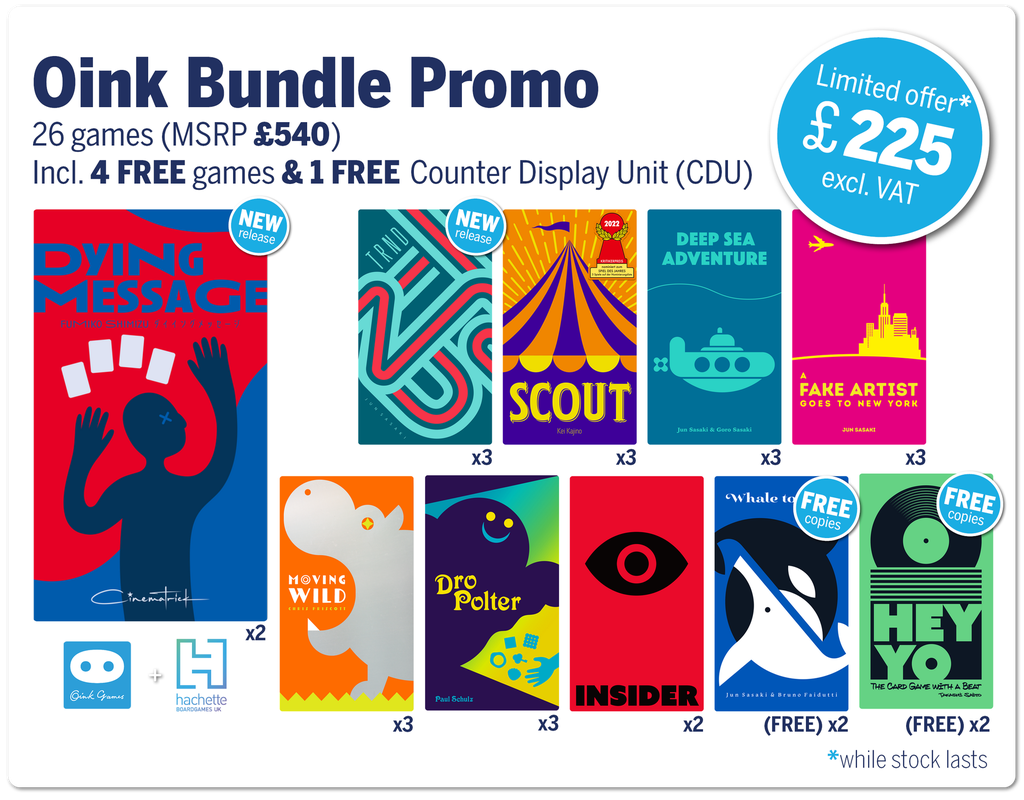 Oink Bundle (26 Games + Display)