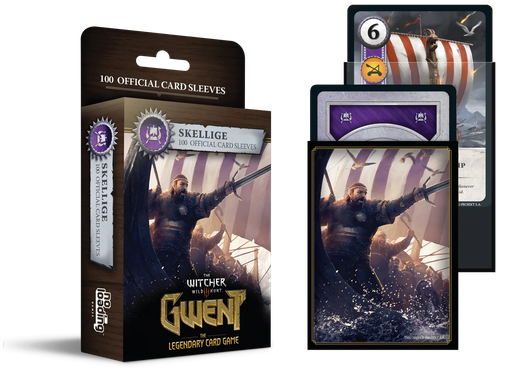 [NOLO-SLEEVE-SKE] Gwent Skellige Card Sleeves (100)
