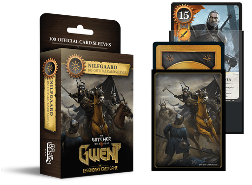 [NOLO-SLEEVE-NIL] Gwent Nilfgaard Card Sleeves (100)