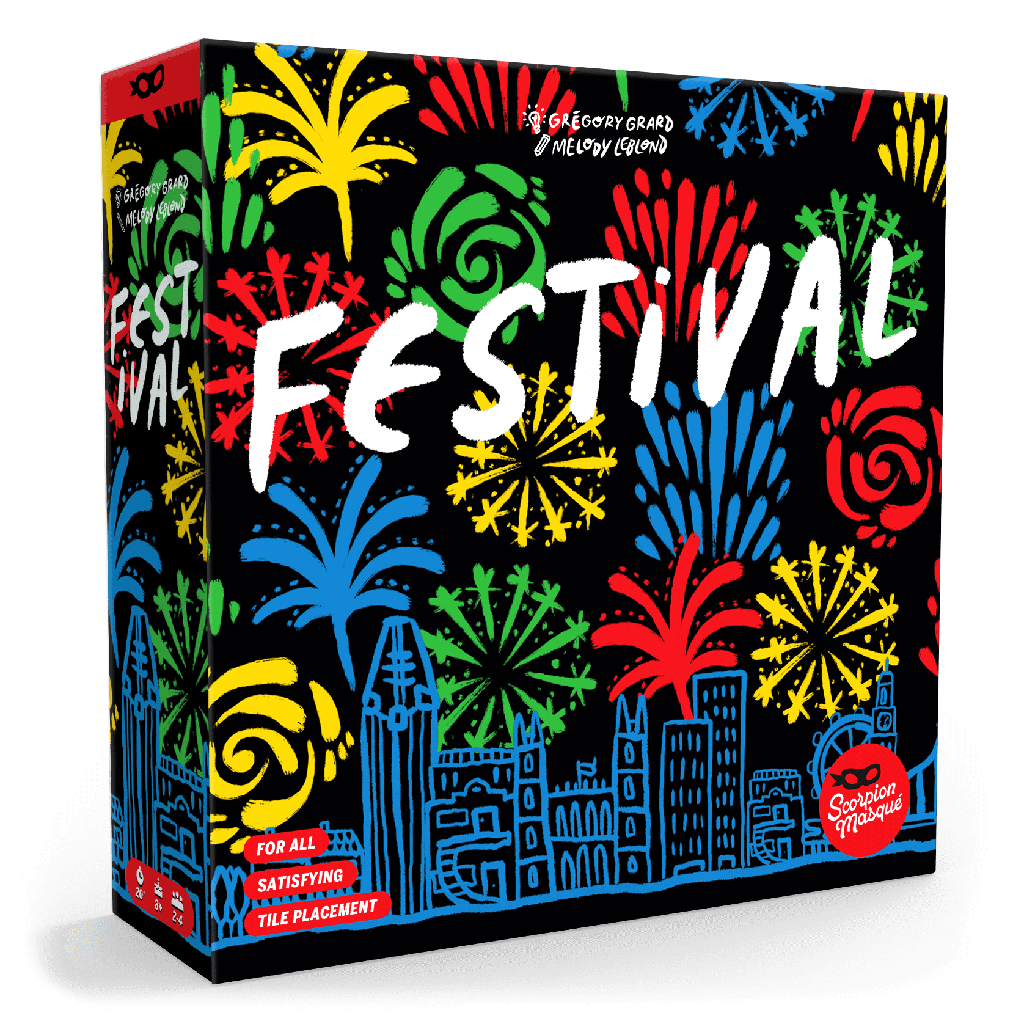 Festival - Box Mockup