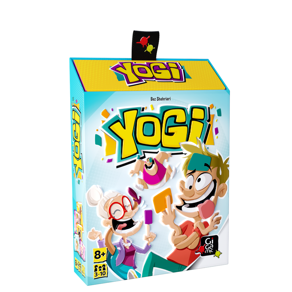 Yogi - Box Mockup Left