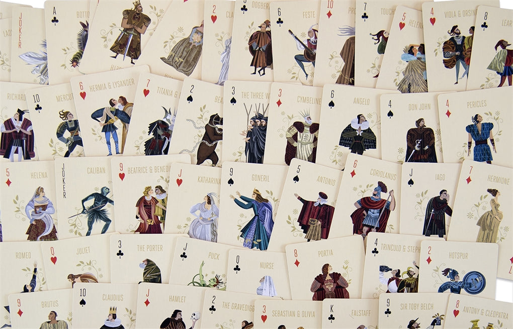 Shakespeare Playing Cards - Components 2
