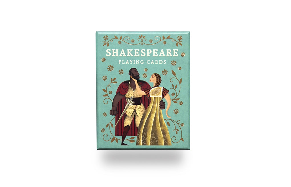 Shakespeare Playing Cards - Box Front