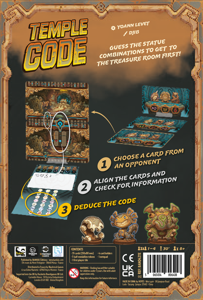 Temple Code - Box Bottom