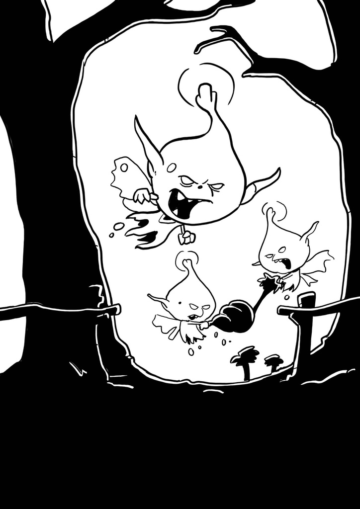 The Wonder Sword - Illustration sample