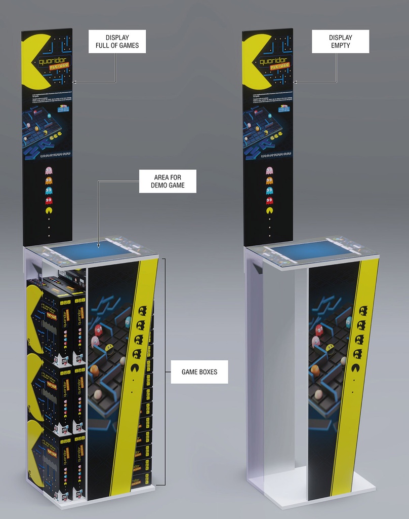 Display Kit: Quoridor: PAC-MAN
