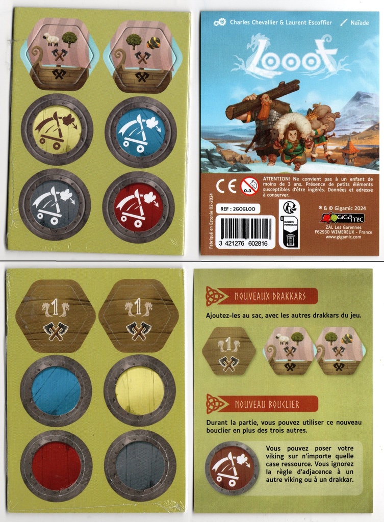 Looot: New Longships and Shields
