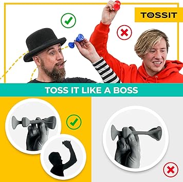 TOSSIT Twin Pack (Pink/Blue/Purple/Green)