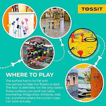 TOSSIT Twin Pack (Pink/Blue/Purple/Green)