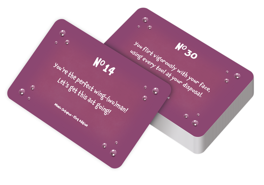 Mimic Octopus Flirt Cards