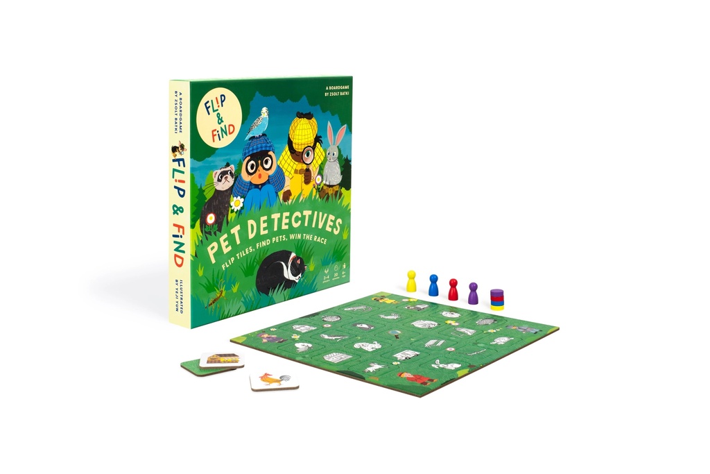 Flip and Find: Pet Detectives - Components 2