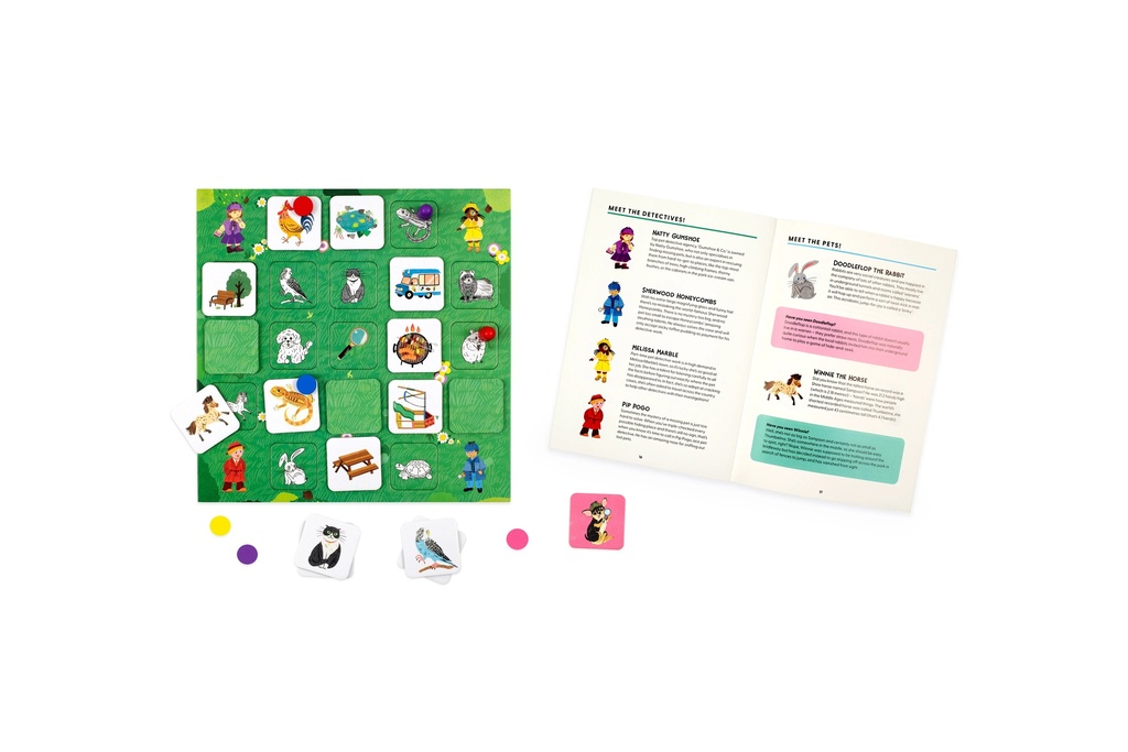 Flip and Find: Pet Detectives - Components 3