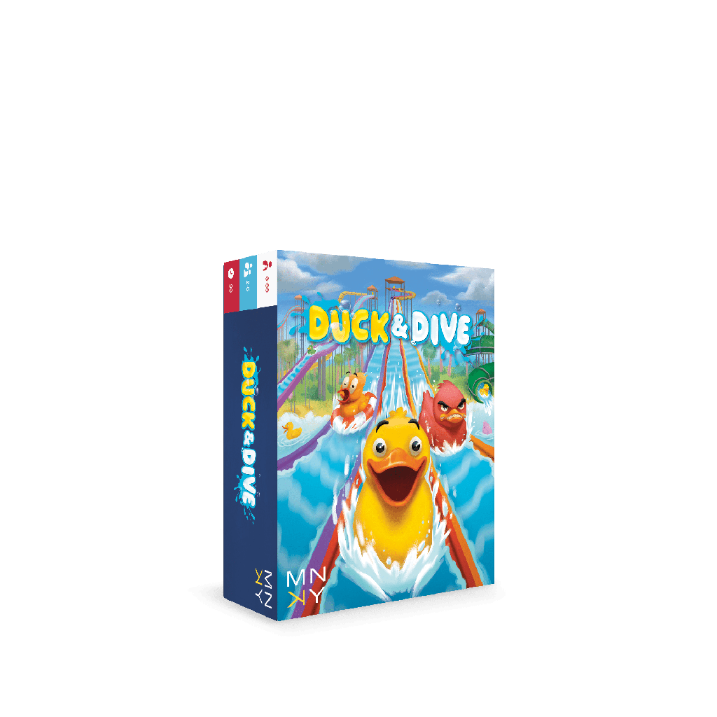 Duck and dive - Box Mockup Left