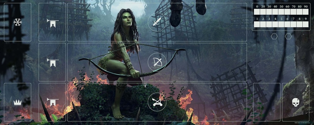 Gwent: Neoprene Playmats (Bundle of 5) - Scoia'tael