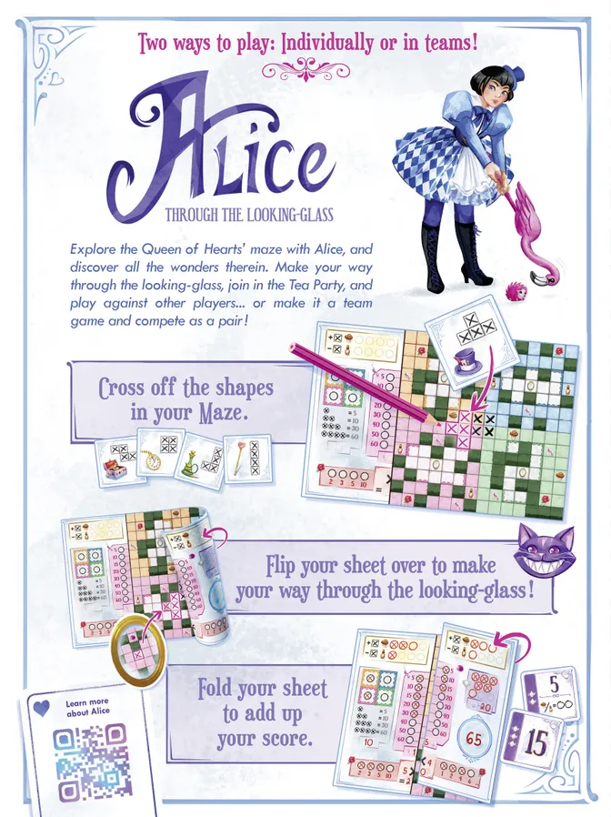 Alice through the looking Glass Back