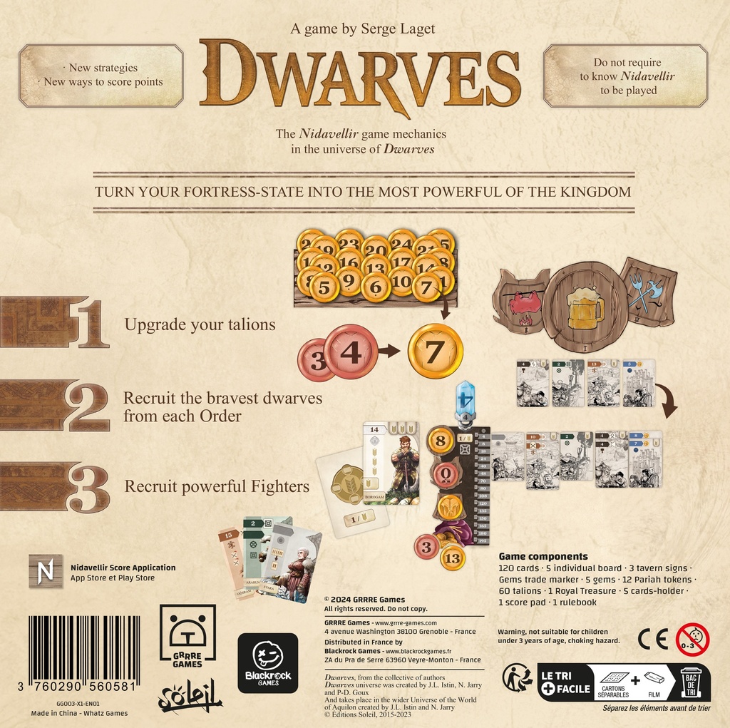 Dwarves of Aquilon Box bottom