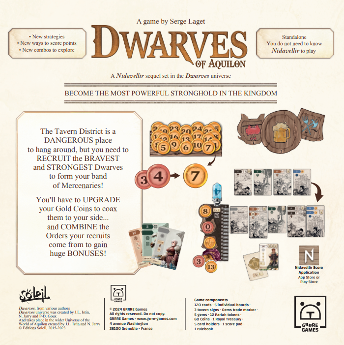 Dwarves of Aquilon Back