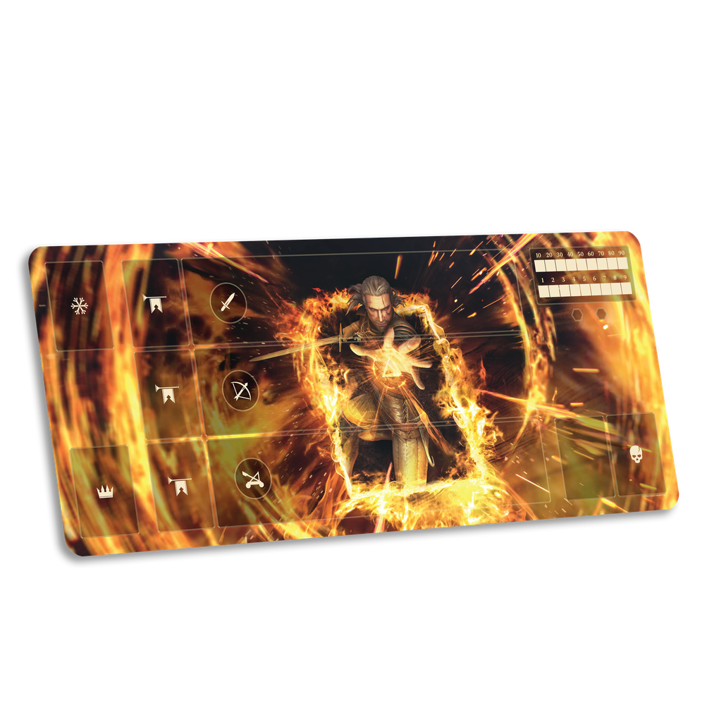 Gwent: Geralt Playmat - 1 Player Design