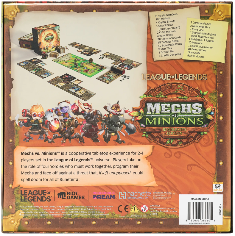 Mechs vs. Minions: Bandle City Edition Back