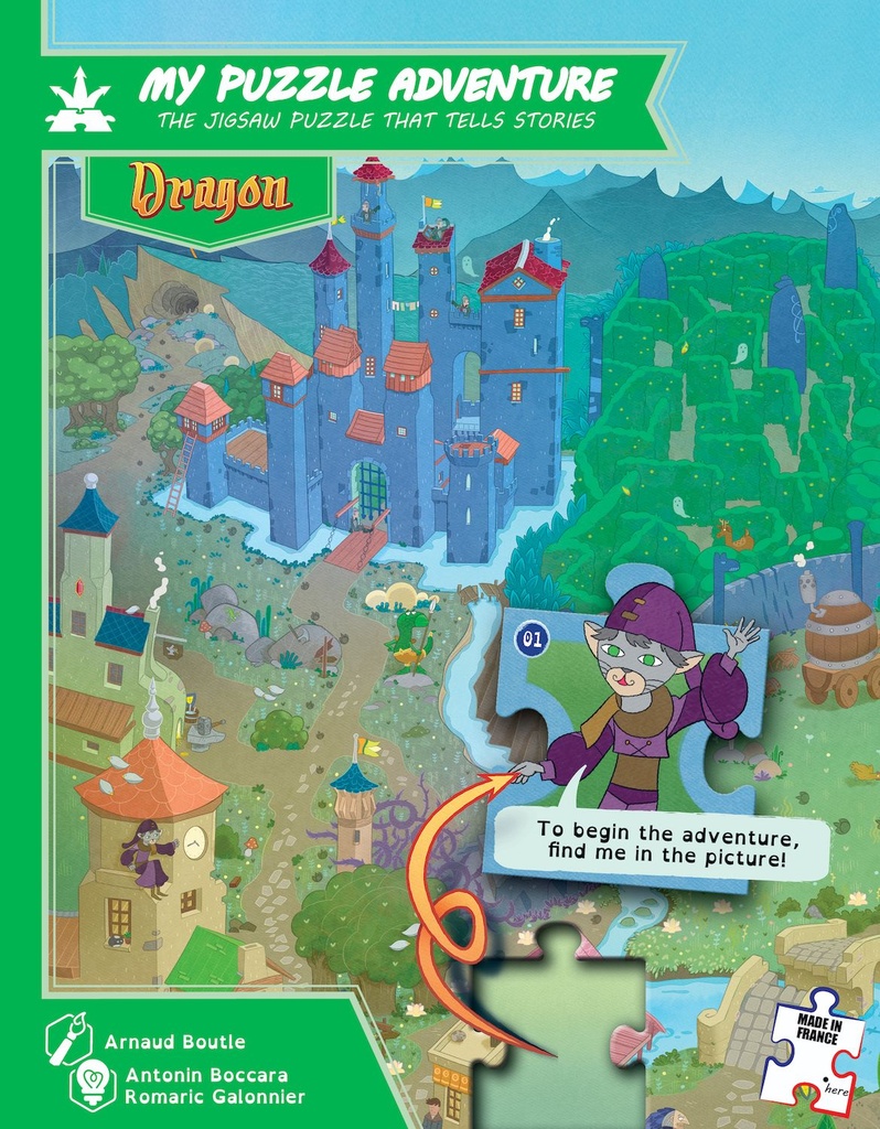 My Puzzle Adventure: Dragon box view