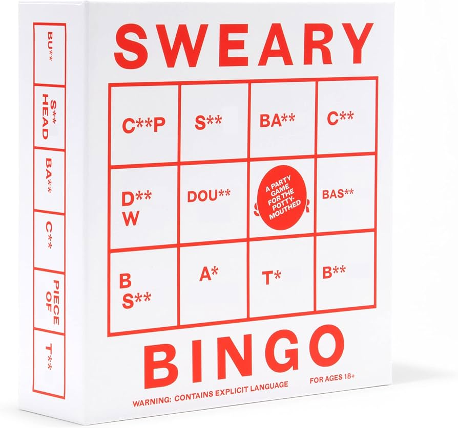 Sweary Bingo: A party game for the potty-mouthed