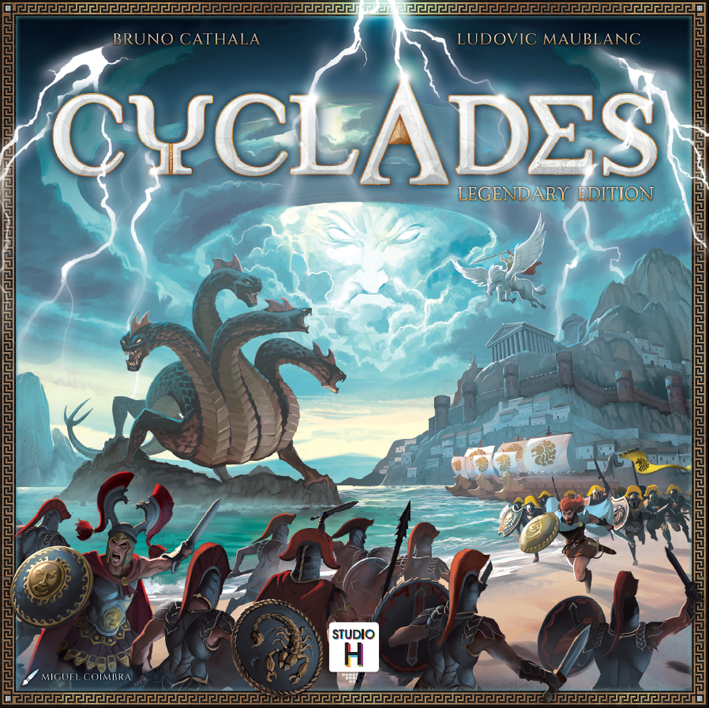 Cyclades: Legendary Edition box view