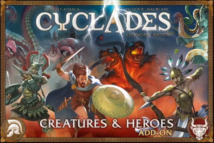 Cyclades: Creatures and Heroes Add-on box view