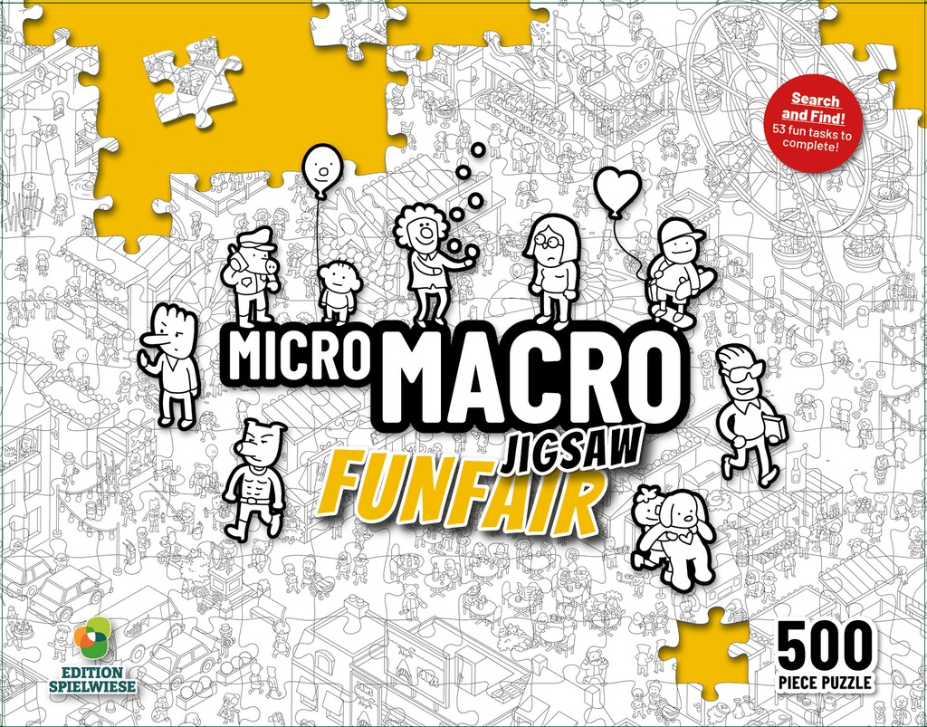 Micromacro Jigsaw: the Funfair box view