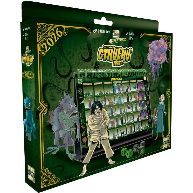 365 Adventures Calendar: Cthulhu 1926 box view