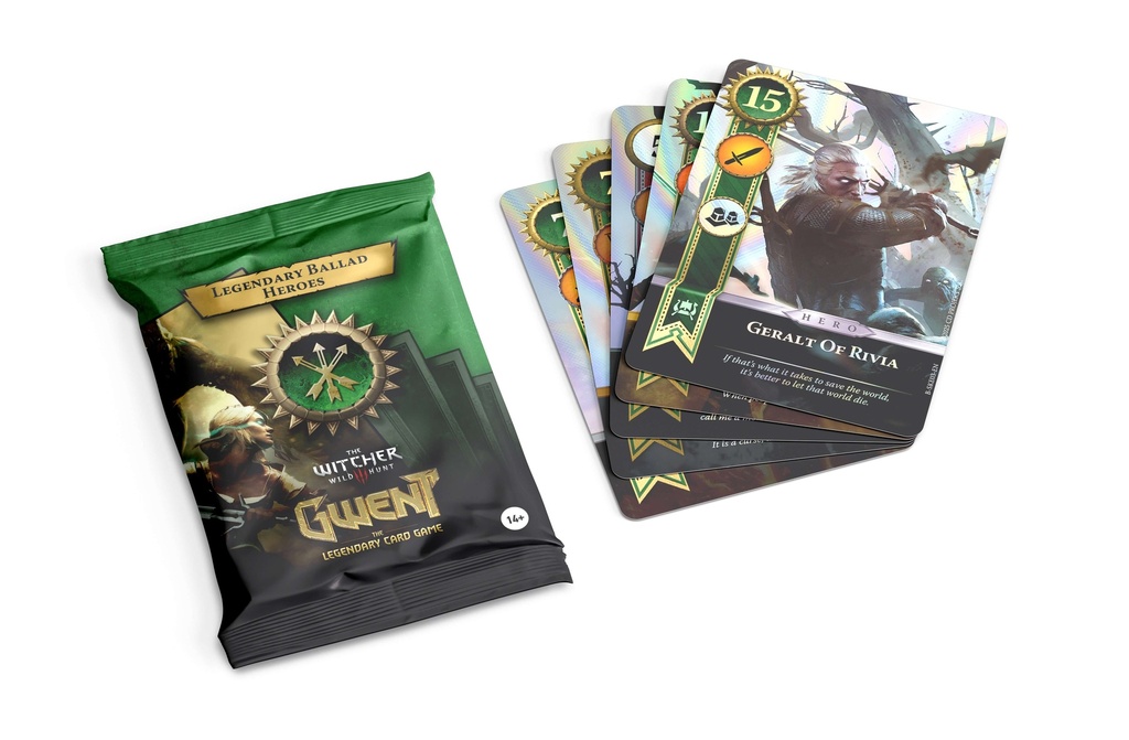 Gwent: 10 Legendary Ballad Scoia'tael box view