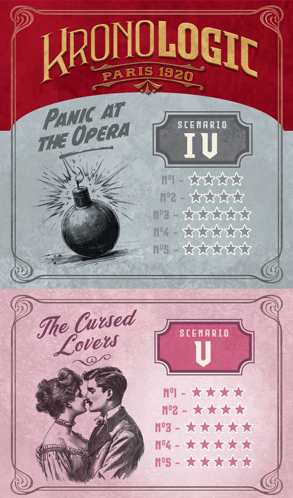 Kronologic: Paris 1920 – Panic at the Opera & The Cursed Lovers
