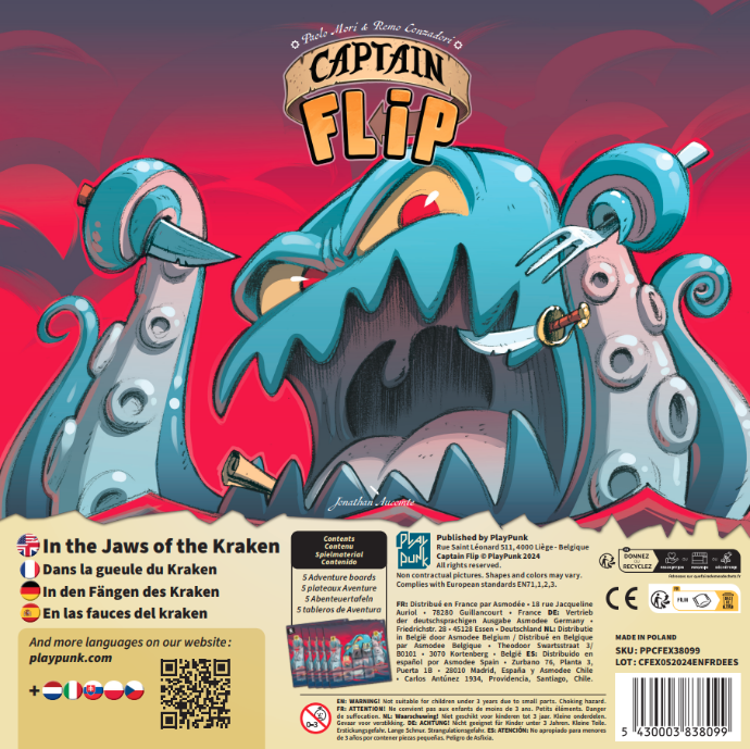 Captain Flip: In the Jaws of the Kraken