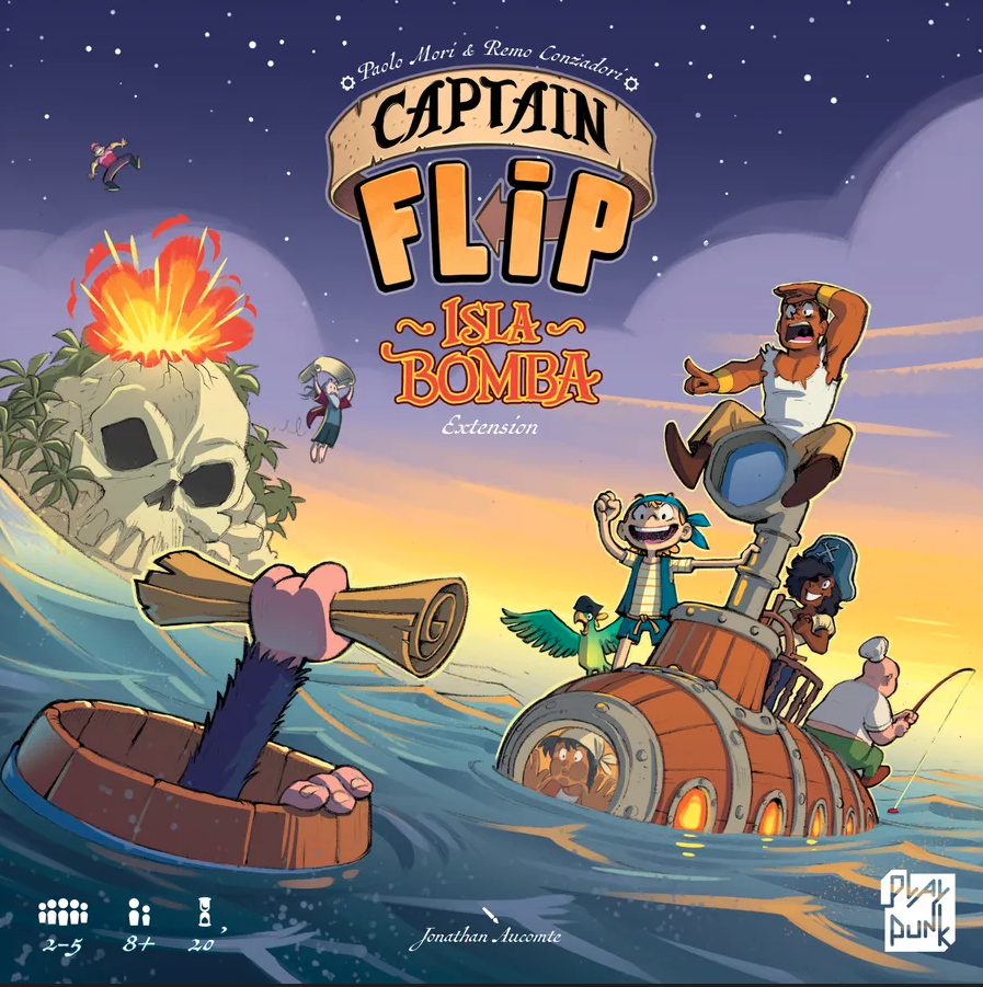 Captain Flip: Isla Bomba