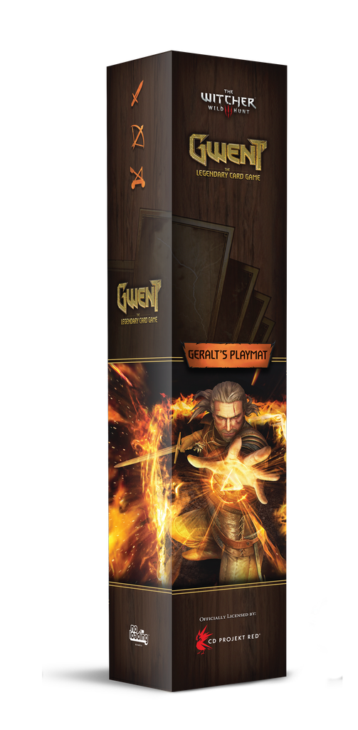 Gwent: Geralt Playmat - 1 Player box view