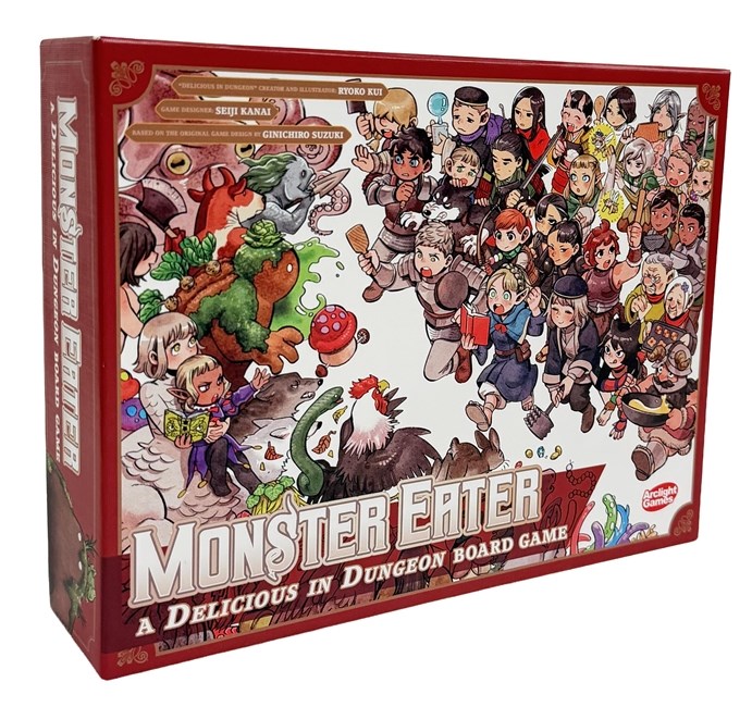 Monster Eater: a Delicious in Dungeon Board Game box view