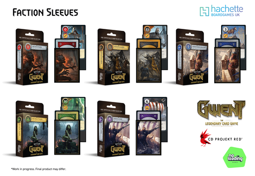 [NOLO-SLEEVE-BUNDLE] Gwent: Faction Sleeves (5 Packs)