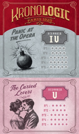 [SM-KR1EXP1] Kronologic: Paris 1920 – Panic at the Opera & The Cursed Lovers