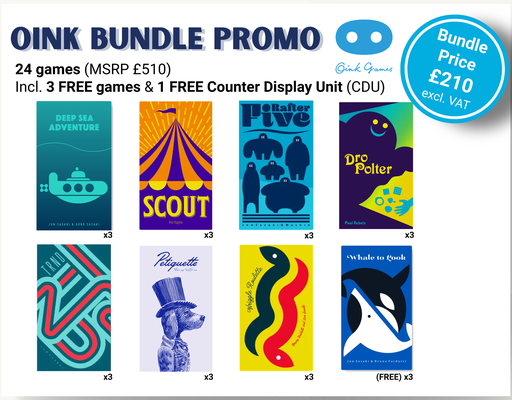[OINKBUNDLE3] Oink Bundle (24 Games + Display)