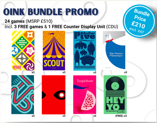 [OINKBUNDLE4] Oink Bundle (24 Games + Display)