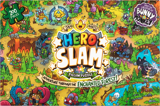 [LK-HSJP] Hero Slam Jigsaw Puzzle (200 pieces)